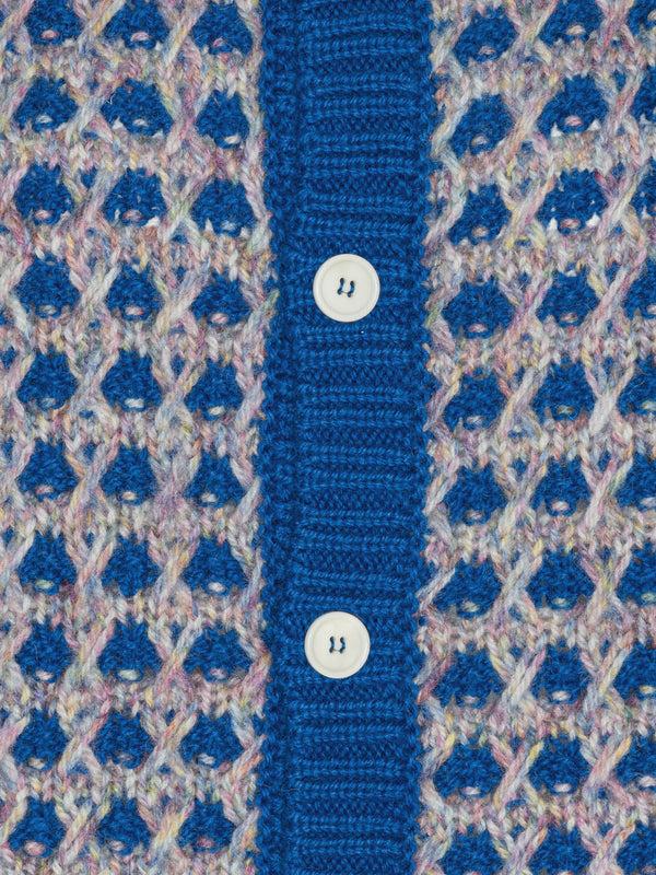 Henrik Vibskov Kimchi Cardigan - Blue Party Bubble