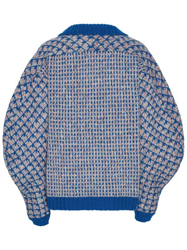 Henrik Vibskov Kimchi Cardigan - Blue Party Bubble