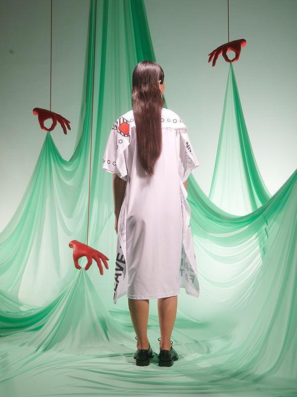 Henrik Vibskov Knuckle Long Tee - Chopped Cannoli