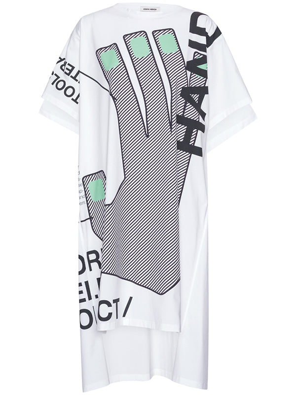 henrik vibskov Knuckle Long Tee - Hand Tools