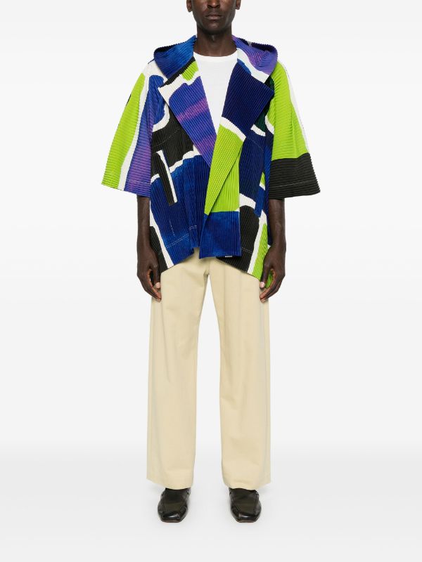 Henrik Vibskov Landscape Blouson Jacket - Blue