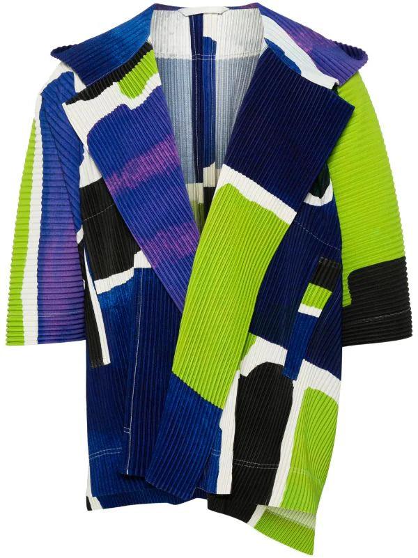 henrik vibskov Landscape Blouson Jacket - Blue