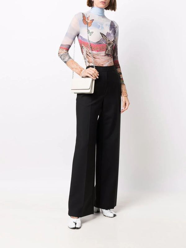 Henrik Vibskov Large Chain Wallet - Greige