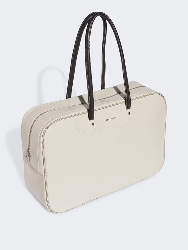 Henrik Vibskov Large Leather Bag - Chalk White