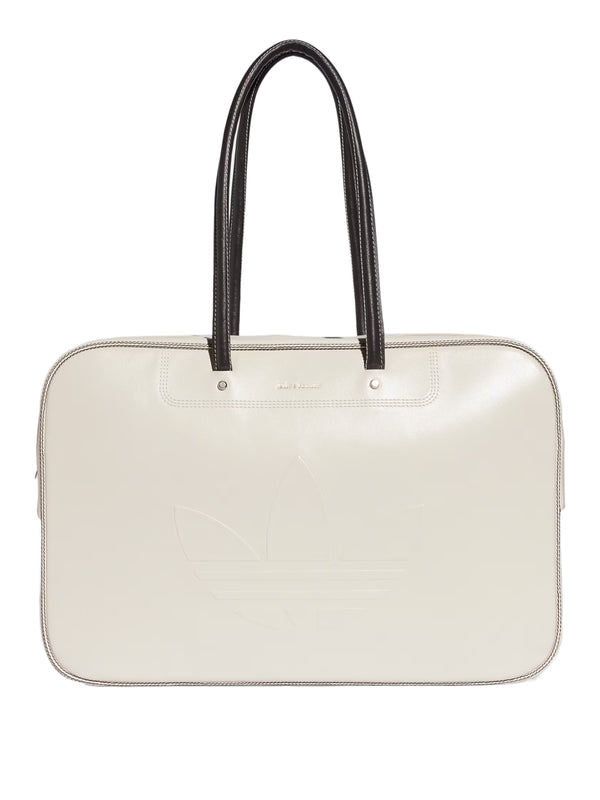 henrik vibskov Large Leather Bag - Chalk White
