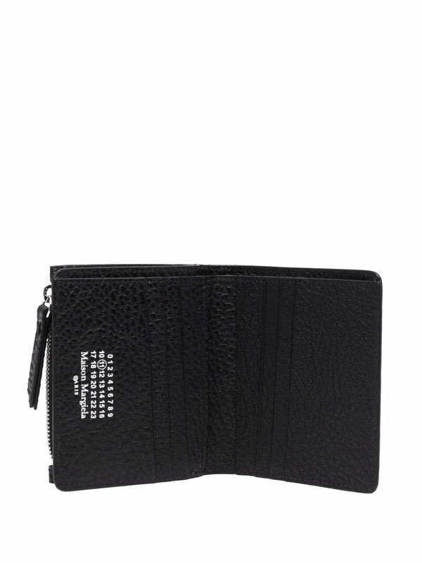 Henrik Vibskov Leather Flap Wallet - Black