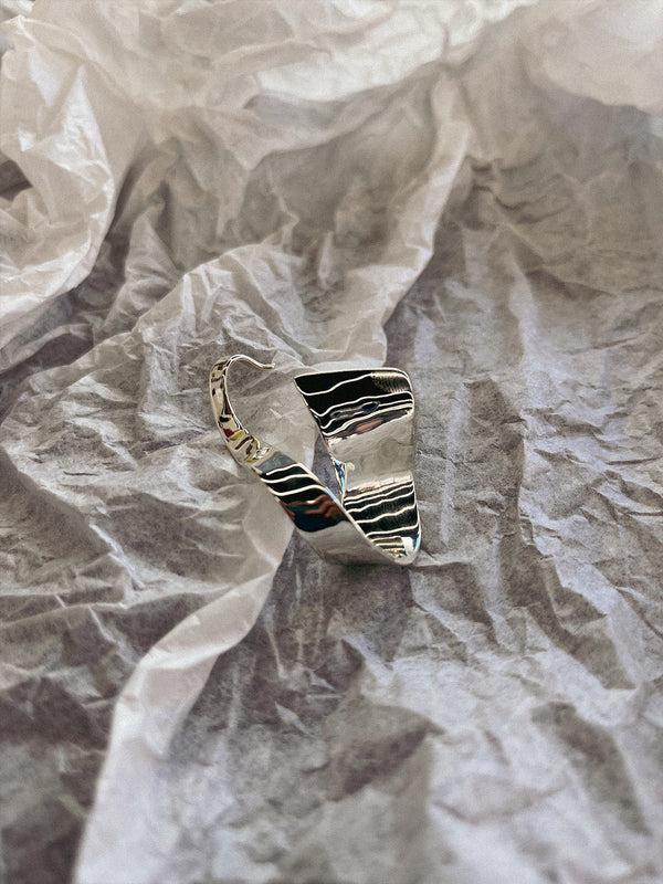 Henrik Vibskov Lily Earring Organic - Left - Silver