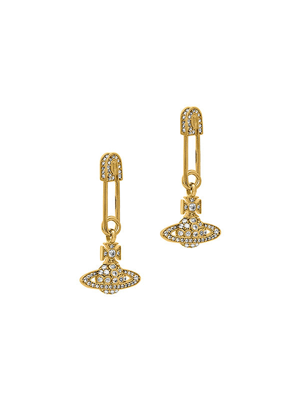 Henrik Vibskov Lucrece Earrings - Gold/White