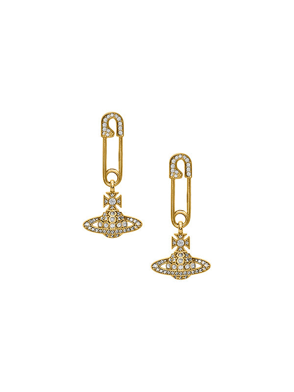 henrik vibskov Lucrece Earrings - Gold/White