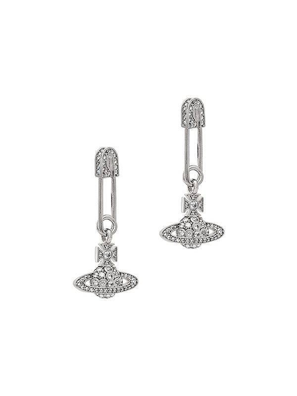 Henrik Vibskov Lucrece Earrings - Platinum/White