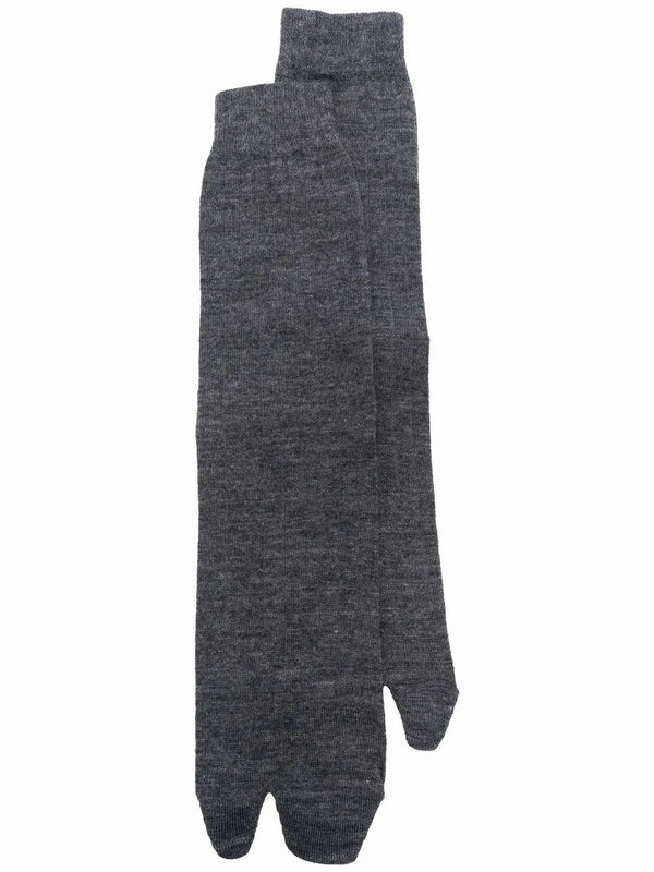 henrik vibskov Male Tabi Socks - Dark grey