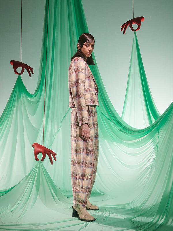 Henrik Vibskov Malin Blazer - 8 Arm Check Charm