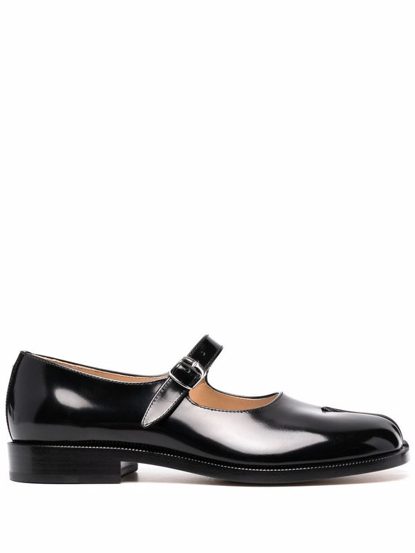 henrik vibskov Mary Jane Tabi - Black Patent Leather