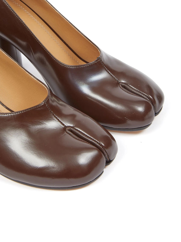 Henrik Vibskov Mary Jane Tabi Pumps - Chic Brown