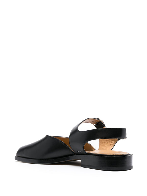Henrik Vibskov Mens Tabi Buckle Sandals - Black