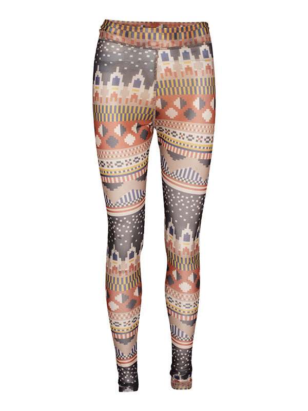 henrik vibskov Mesh Leggings - Brown Sand Yellow