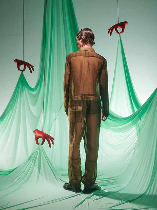 Henrik Vibskov Middle Jumpsuit - Military Olive
