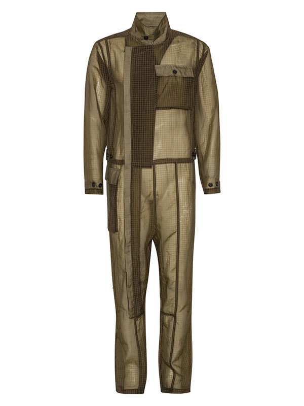 henrik vibskov Middle Jumpsuit - Military Olive