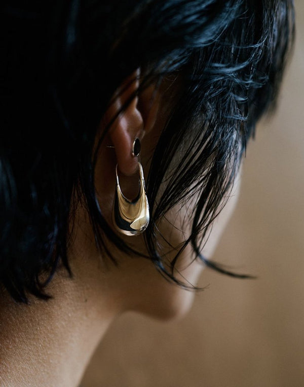 Henrik Vibskov Mini Doric Earring - Silver