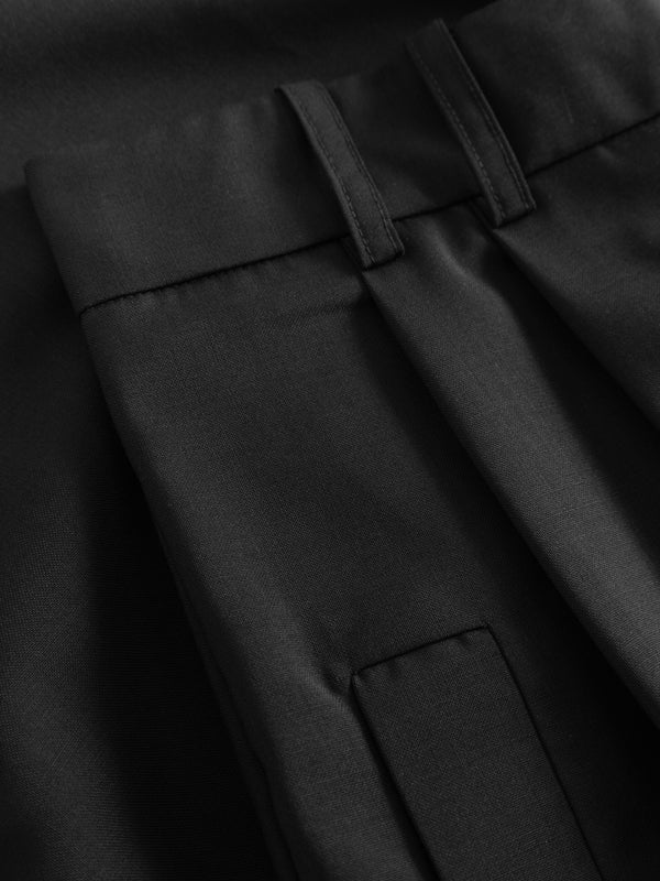 Henrik Vibskov Nathan Wool Cargo Pants - Black