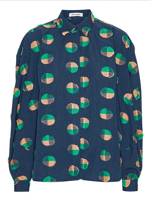 henrik vibskov New Golden Gate Shirt - Dots Coupé