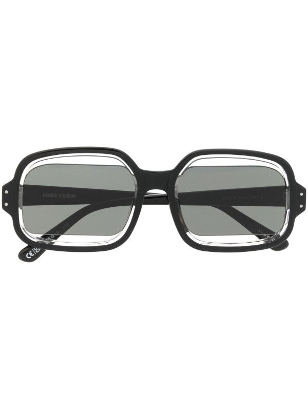henrik vibskov Olga Glasses - Black