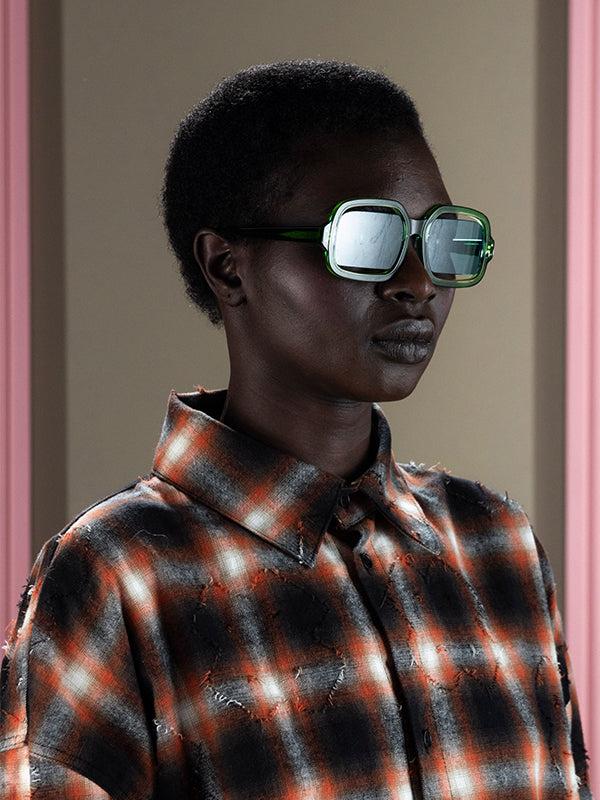 Henrik Vibskov Olga Glasses - Dark Green