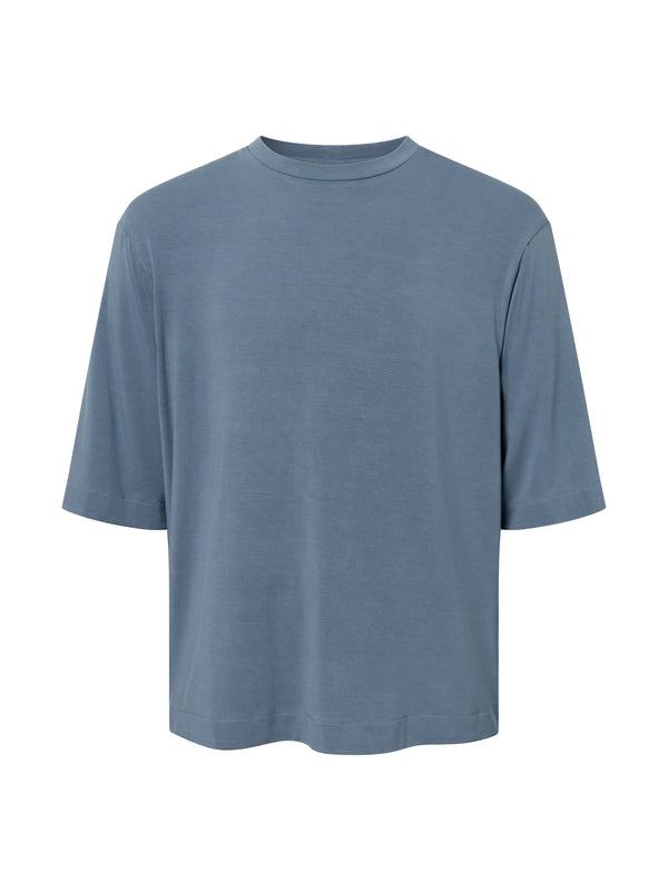 henrik vibskov Oliver T-Shirt - Foam Blue