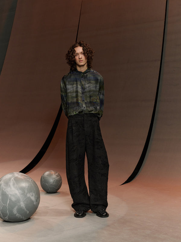 Henrik Vibskov One Pants - Fishes Black