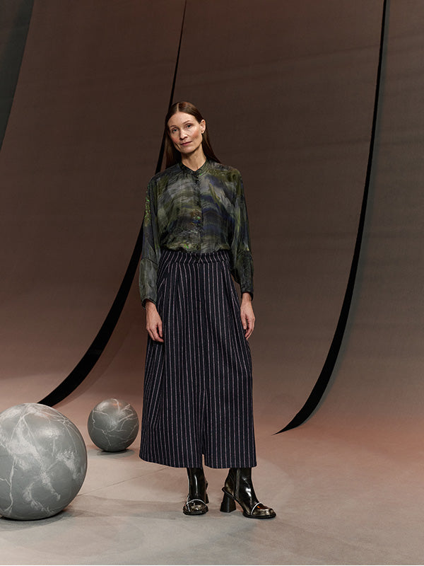Henrik Vibskov One Skirt - Pinstripe