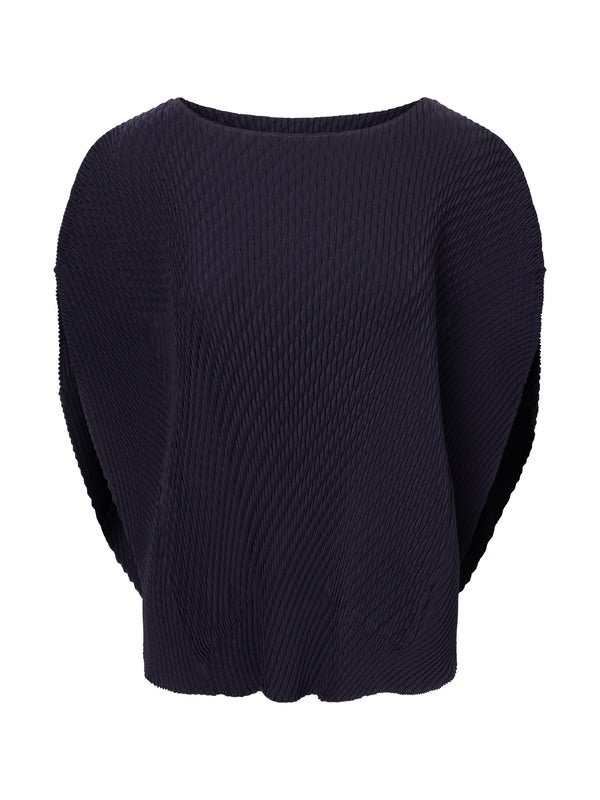 henrik vibskov Orbicular Pleats Shirt - Dark Navy