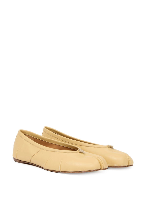 Henrik Vibskov Pleated Ballerina Tabi - Soft Yellow