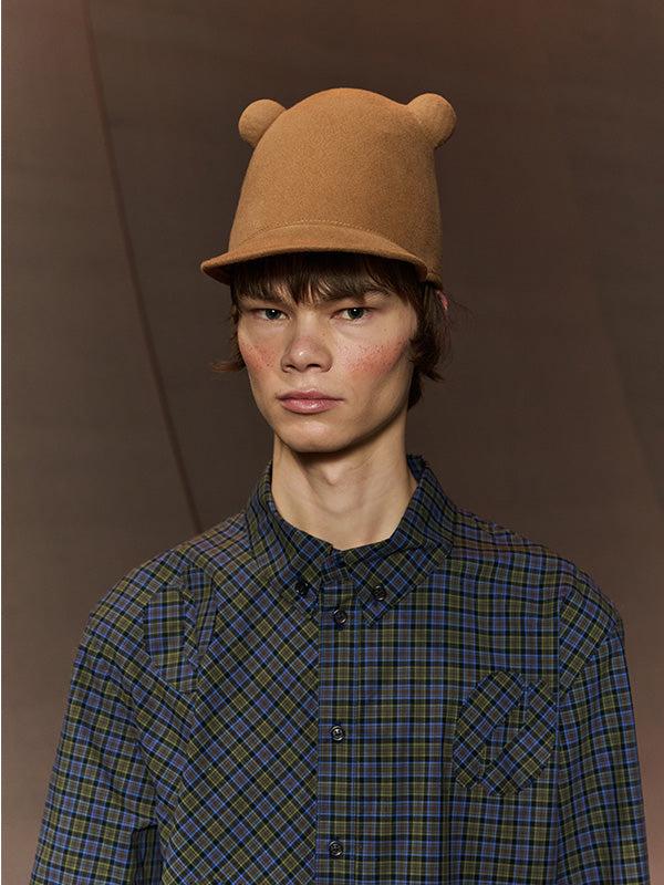 Henrik Vibskov Radar Felt Hat - Sand Felt