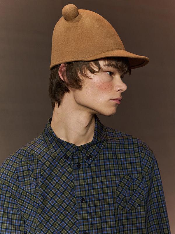 Henrik Vibskov Radar Felt Hat - Sand Felt