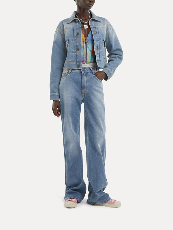 Henrik Vibskov Ray 5 Pocket Jeans - Sky Blue