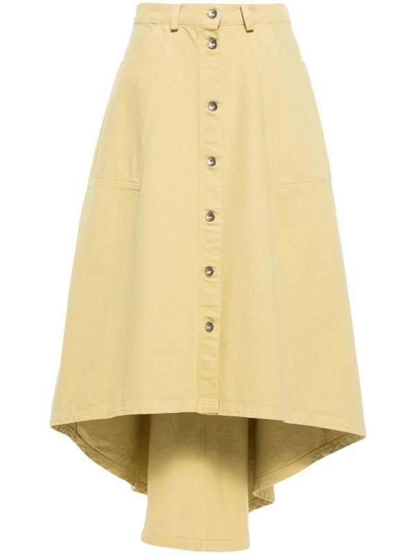 henrik vibskov Regain Denim Skirt - Hemp