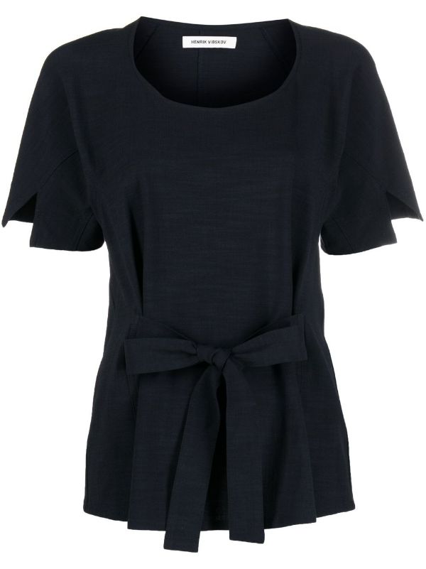 henrik vibskov Renee Blouse - Dark Blue