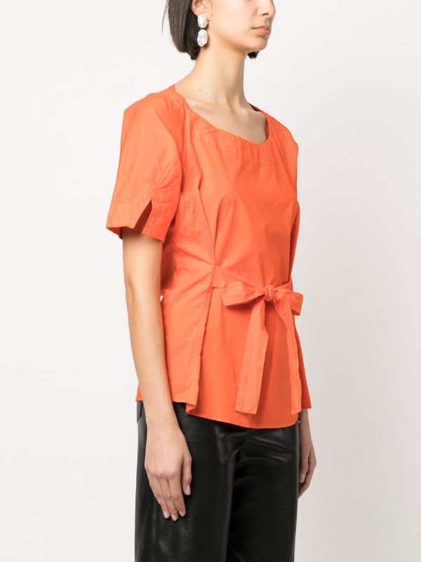 Henrik Vibskov Renee Blouse - Flame Orange