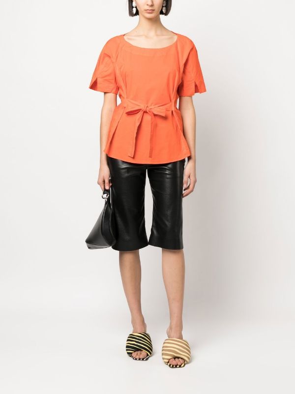 Henrik Vibskov Renee Blouse - Flame Orange