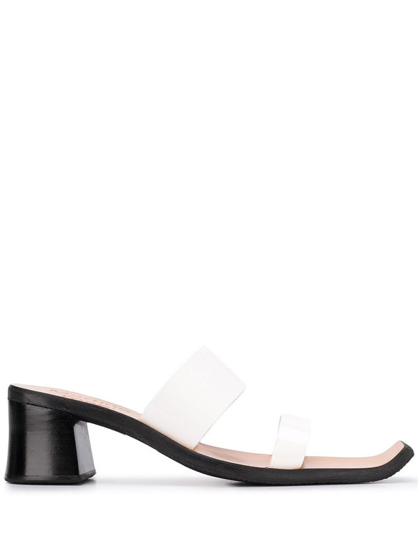 henrik vibskov Rupie Heel Sandal - White Patent