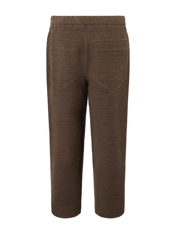 Henrik Vibskov Rustic Knit Pants - Brown