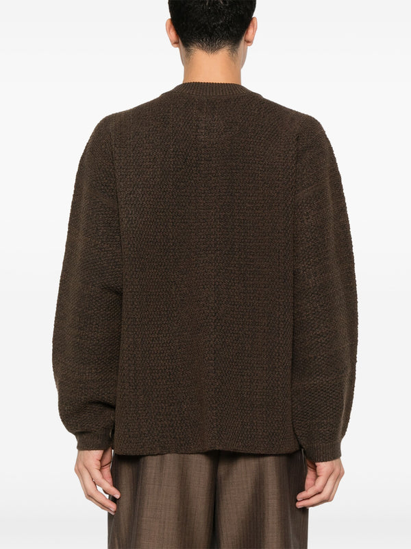 Henrik Vibskov Rustic Knitted Top - Brown
