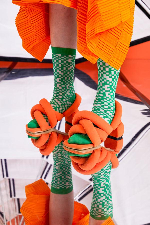 Henrik Vibskov Sausage Heel - Flame Orange