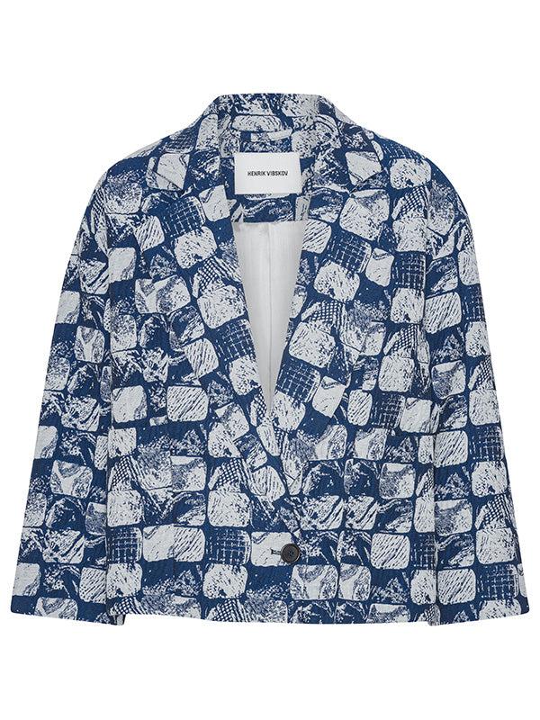 henrik vibskov Shady Suit Jacket - Footprints