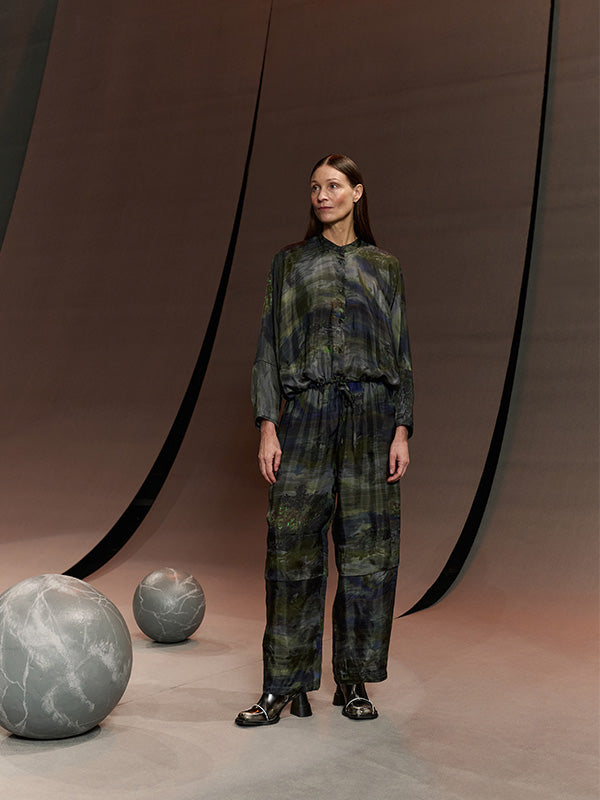 Henrik Vibskov Shants Pants - Fishes Light