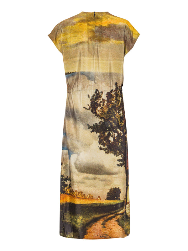 Henrik Vibskov Simple Dress - Digital Printed Gots G