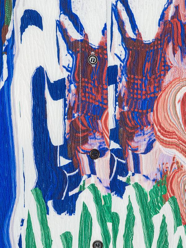 Henrik Vibskov Slope Blouse - Graphic Slopes Light