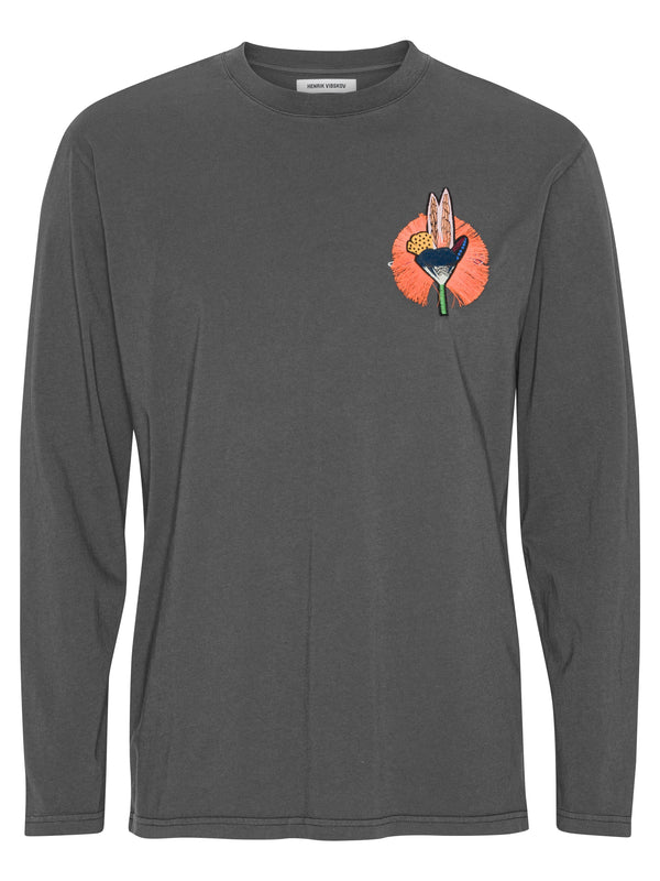 henrik vibskov Slopes Longsleeve - Dark Shadow