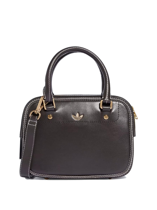 henrik vibskov Small Leather Bag - Night Brown