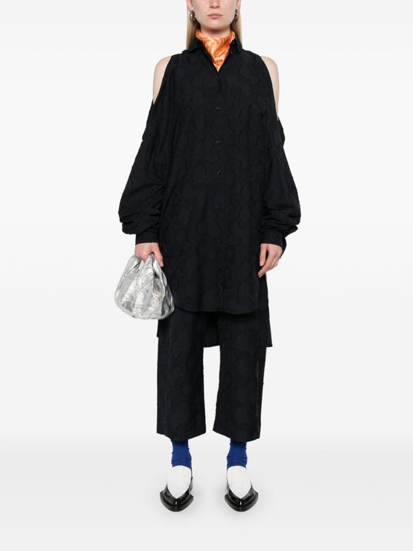 Henrik Vibskov Split Pants - Black Octopus Dancers